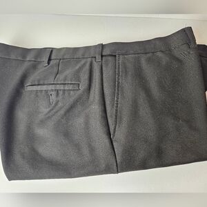 Haggar Men's Black Dress Slacks 44x29